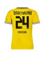 Borussia Dortmund Daniel Svensson #24 Replika Hemmakläder Dam 2026-27 Kortärmad